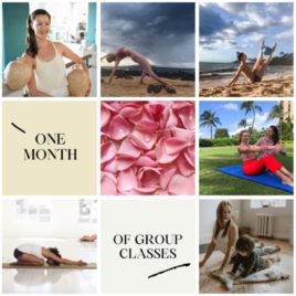 Package: 30 days unlimited group classes