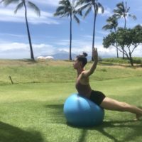 Core Challenge with a Medicine Ball